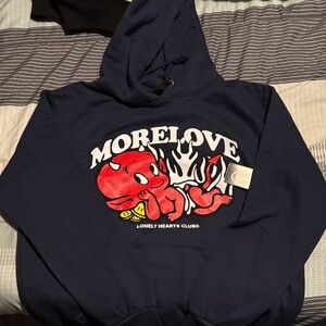 More Love Graphic Hoodie